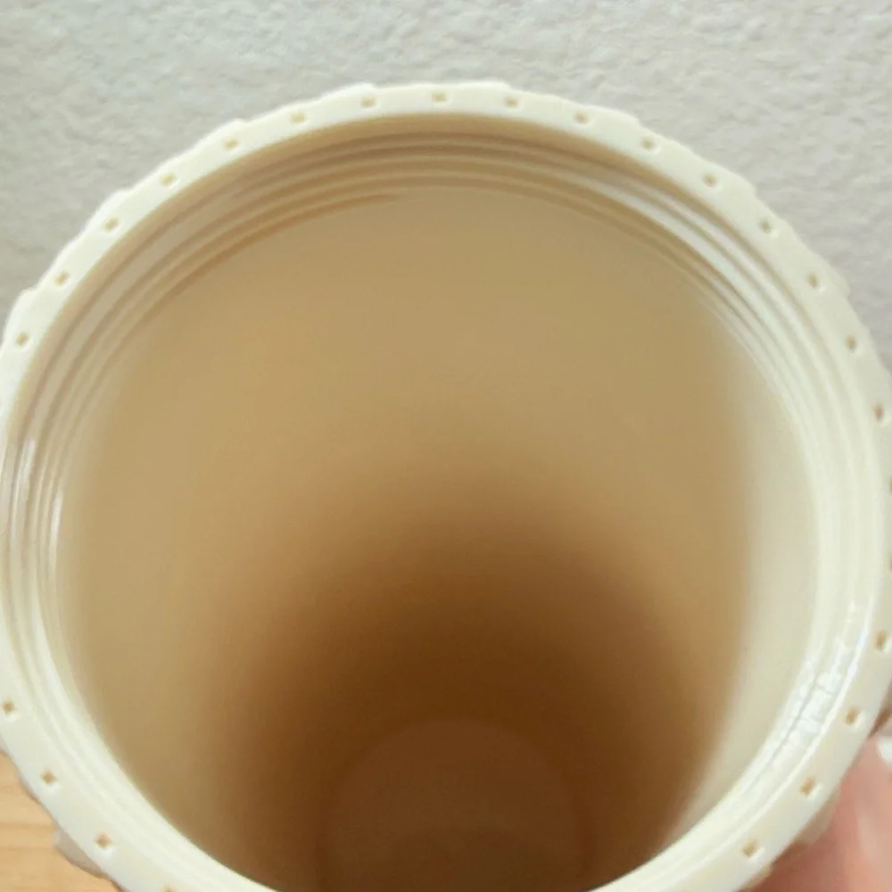 Starbucks 2024 Cream Cable Knit Crochet Venti Tumbler 24oz